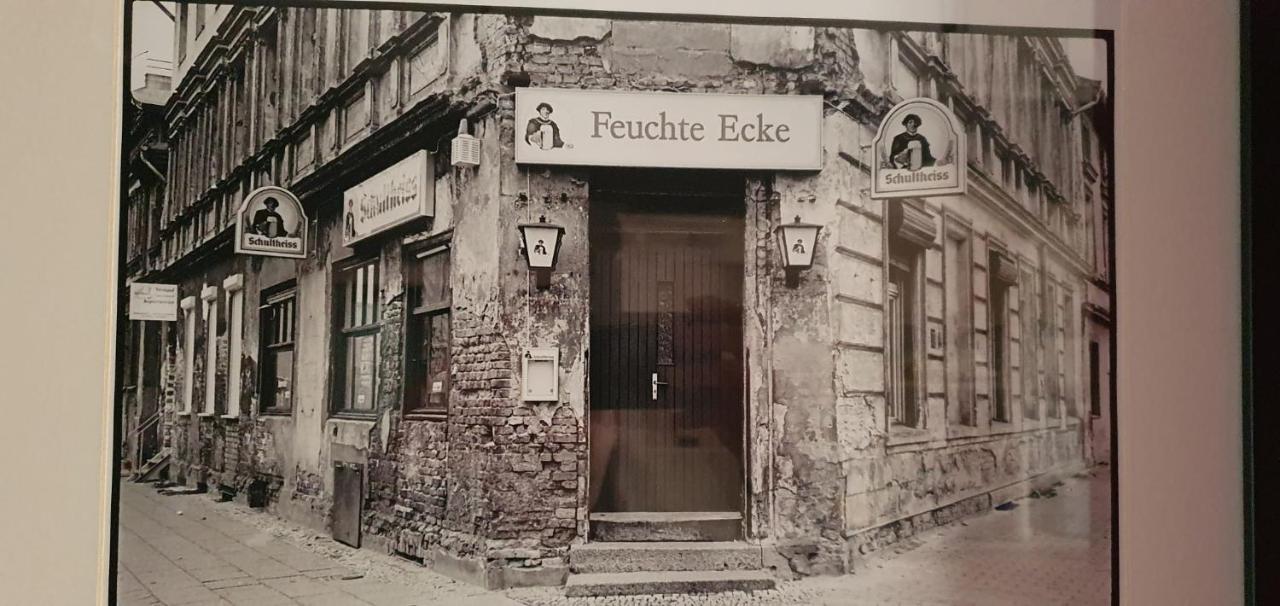 Ferienwohnung Alt-Berliner Eckkneipe - "Feuchte Ecke" Exterior foto